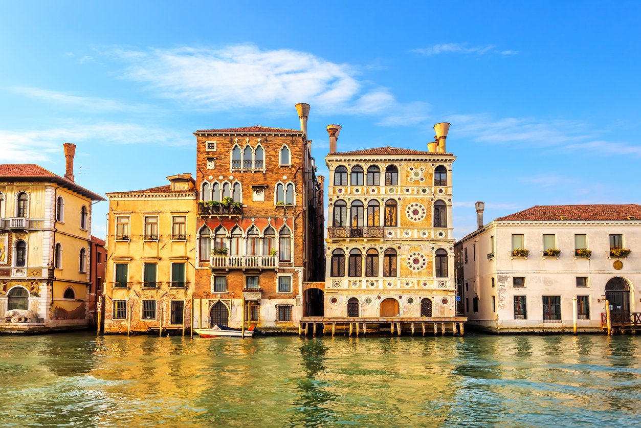 Dario Palace au Grand Canal de Venise, Italie