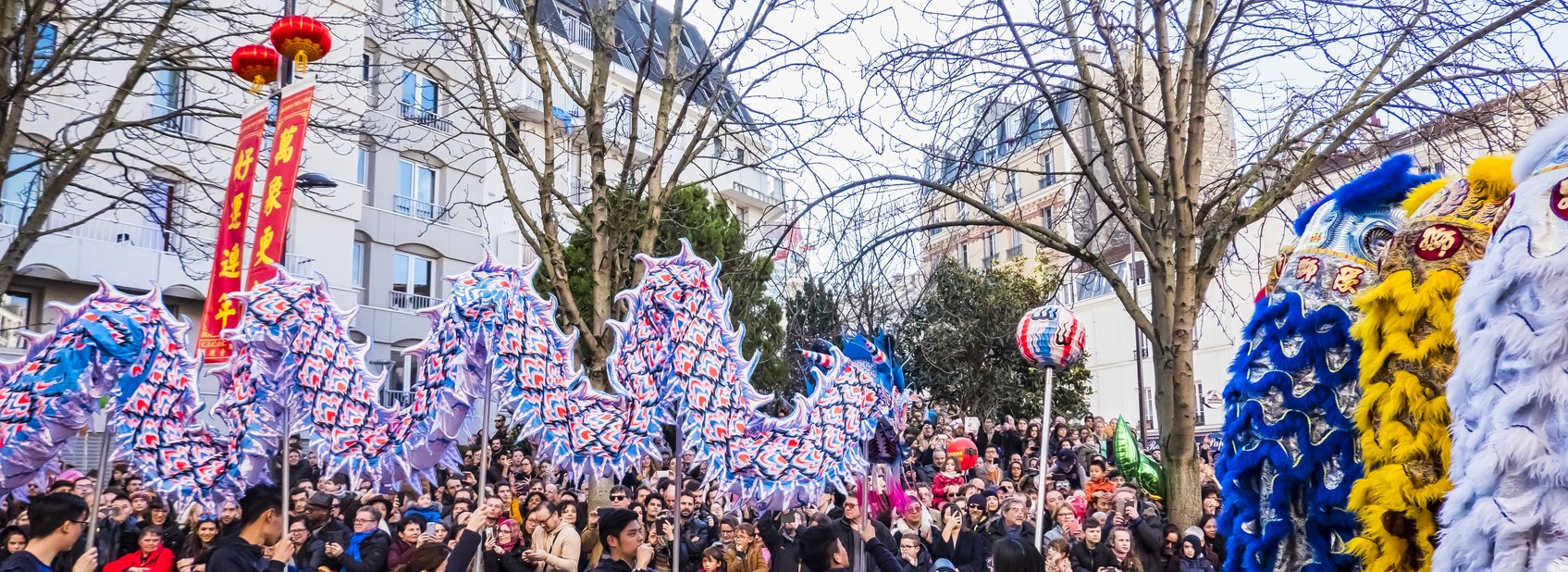 Parade des célébrations du nouvel an chinois à Paris