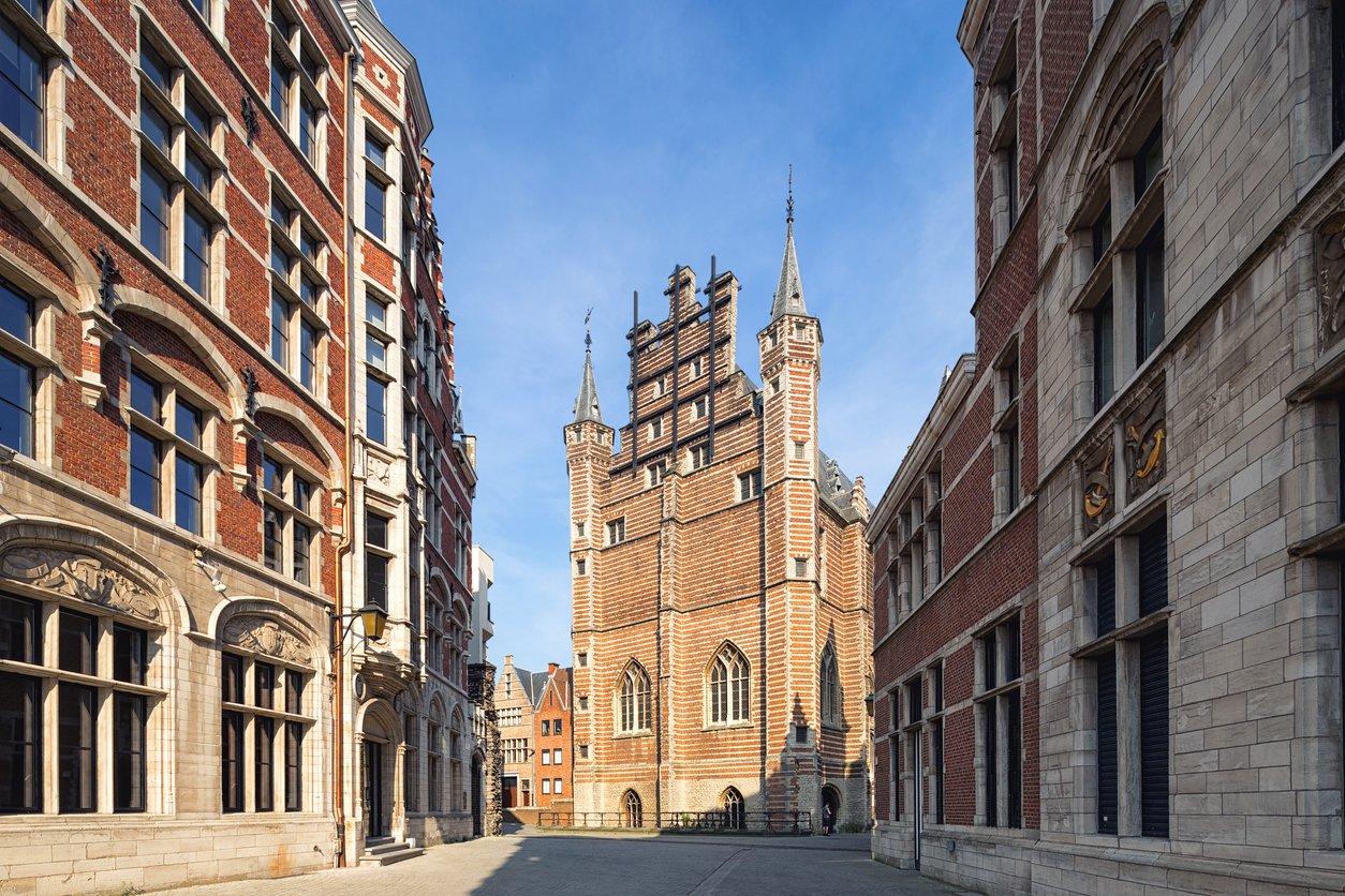 Vleeshuis bâtiment à Atnwerp en Belgique