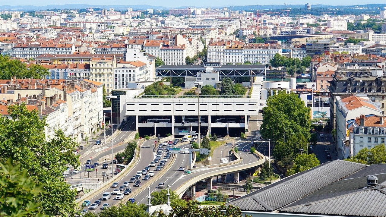 lyon en voiture