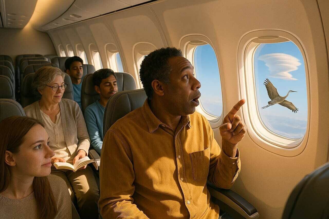 Des choses Incroyables qui sont arrivés en plein vol