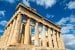 Iconic Parthenon in Athens under a clear blue sky.