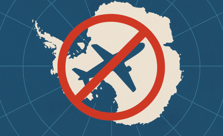 Pourquoi les avions évitent l'Antarctique