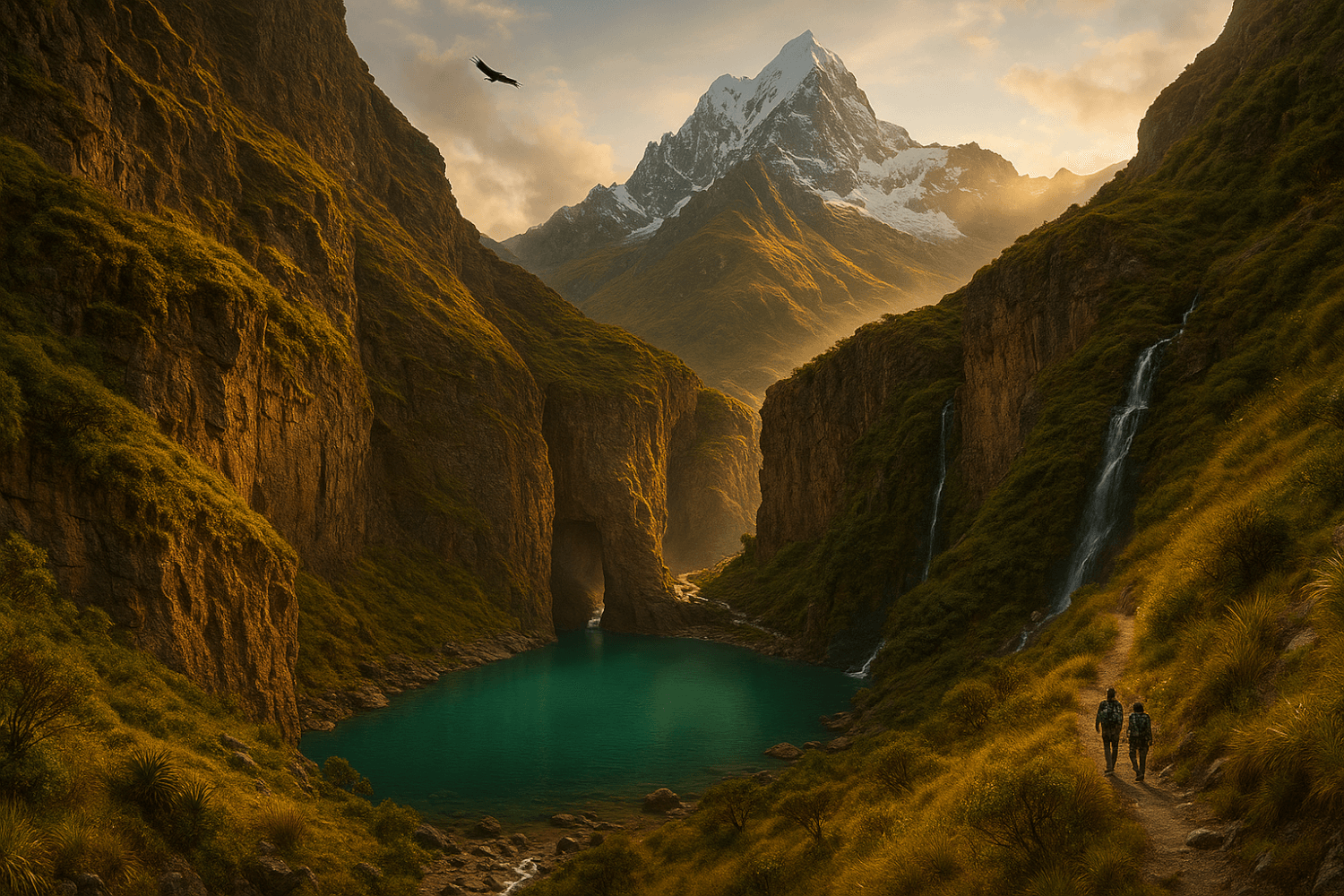 Destinations inventées par l’IA : les exemples qui font froid dans le dos (et comment éviter le piège) 1 Sacred Canyon of Humantay Perou IA