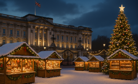 Deepfake marché de Noël Buckingham