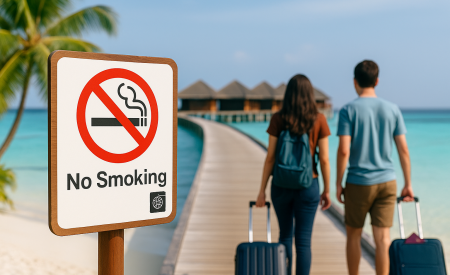 maldives ne pas fumer