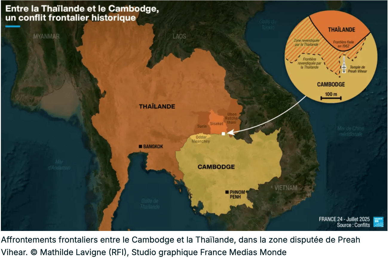 conflit entre la Thaïlande et le Cambodge