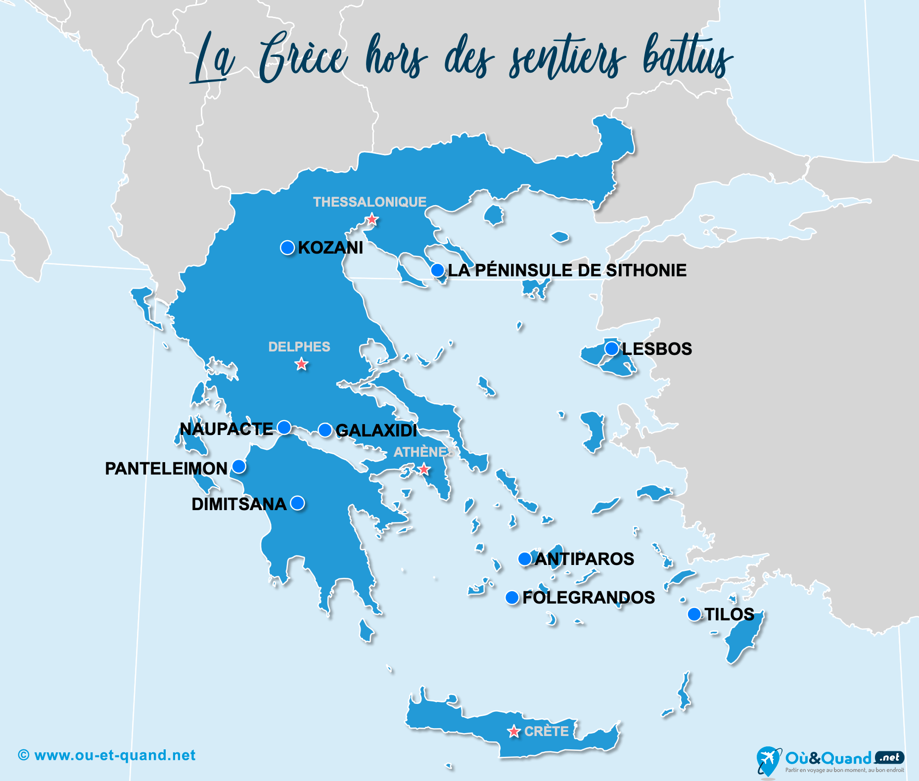 carte grèce