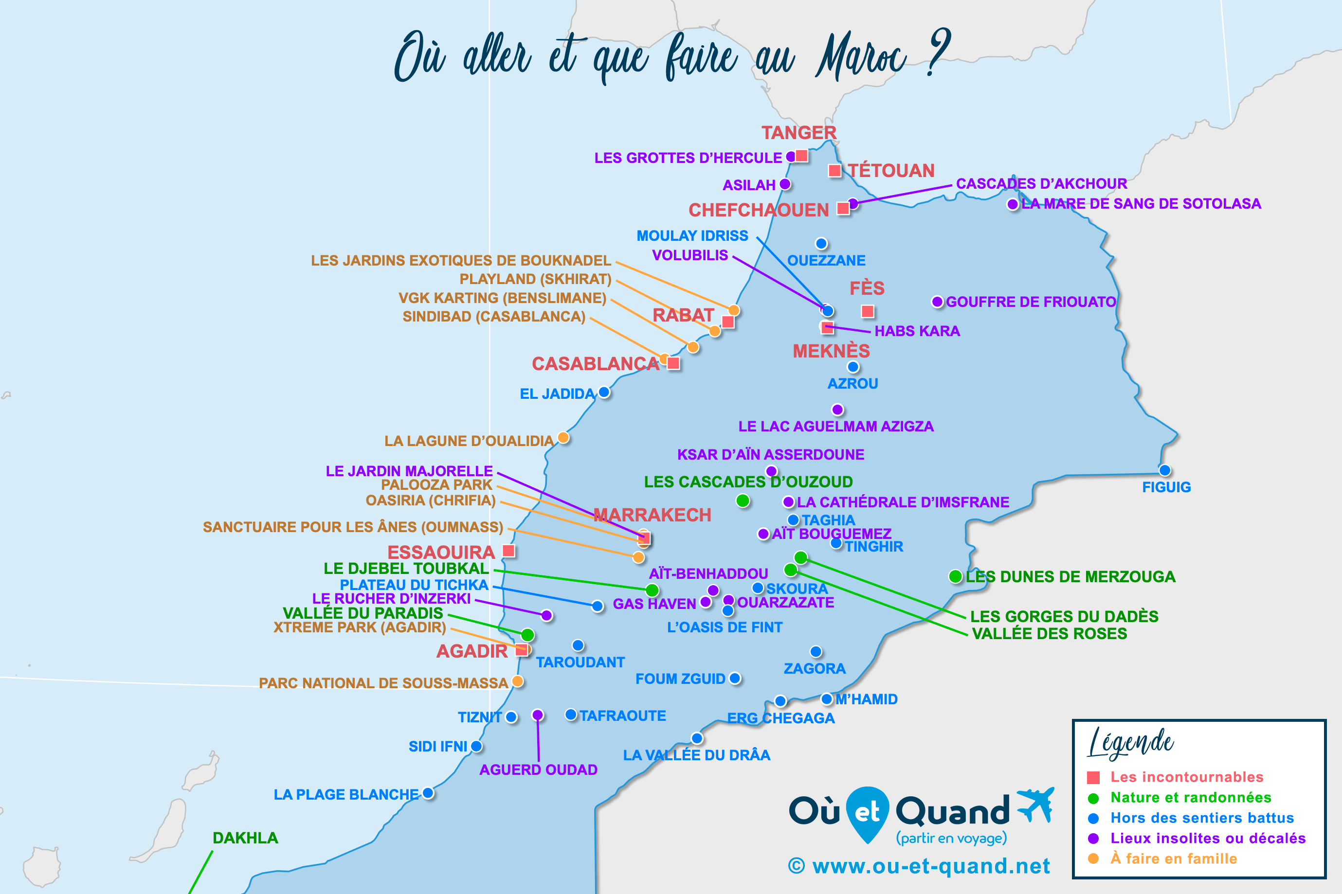 télécharger carte du maroc avec les villes