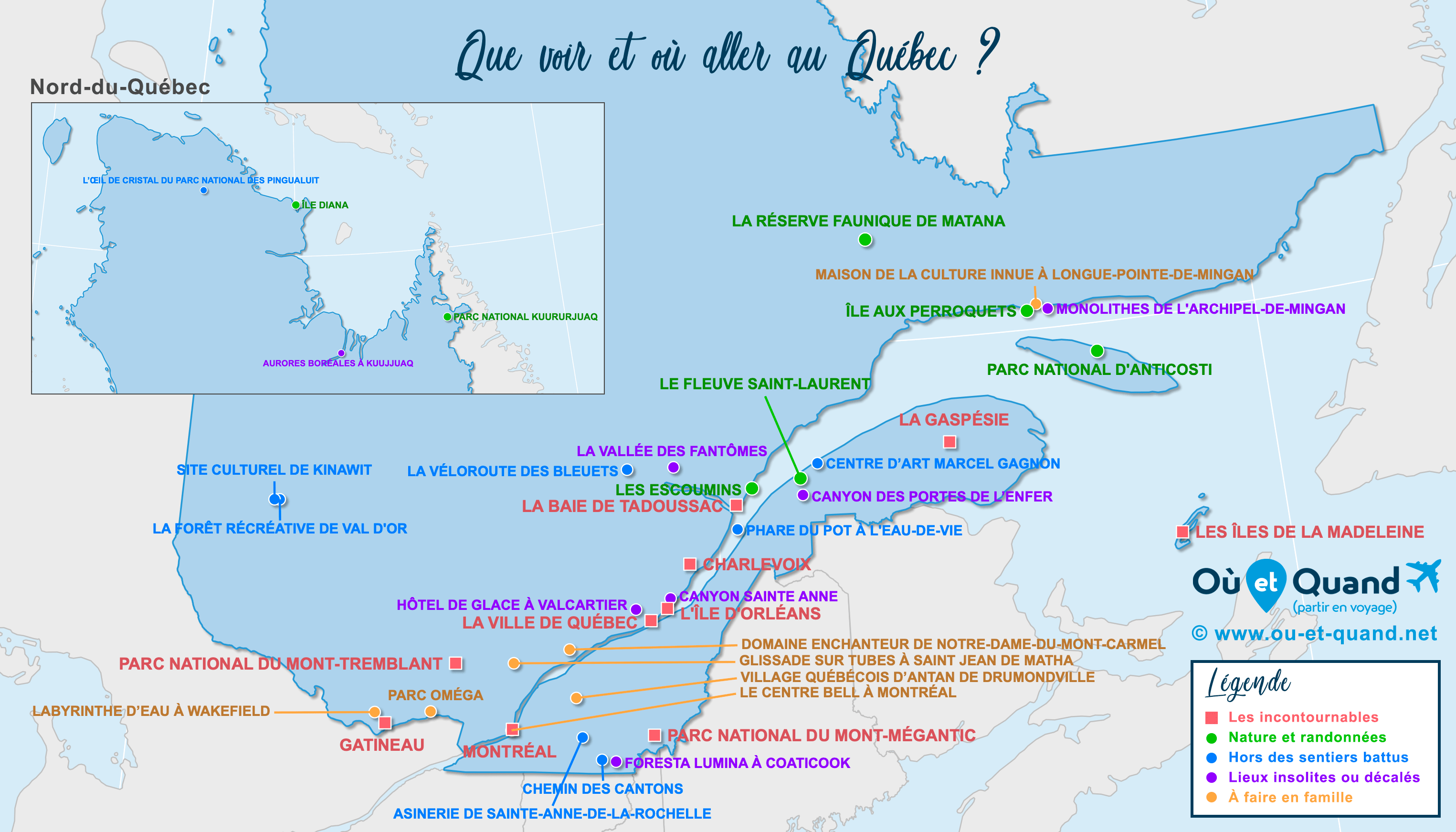 region tourist quebec