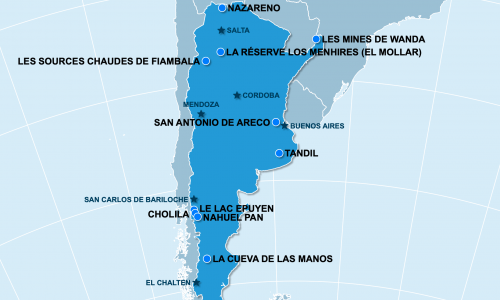 Carte Argentine : L'Argentine hors des sentiers battus