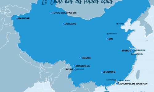 Carte Chine : hors des sentiers battus en Chine
