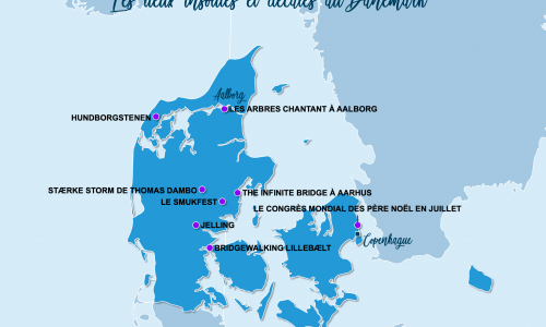 Carte Danemark : Insolite au Danemark