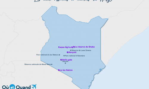 Carte Kenya : Insolite au Kenya