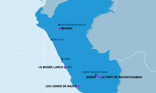 Carte Pérou : Insolite au Pérou