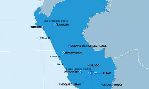 Carte Pérou : hors des sentiers battus au Pérou