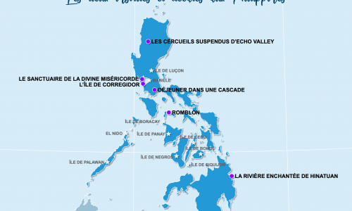 Carte Philippines : Insolite aux Philippines