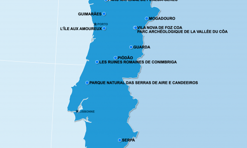 Carte Portugal : Le Portugal hors des sentiers battus