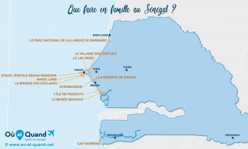 Carte Sénégal : En famille au Sénégal