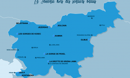 Carte Slovénie : hors des sentiers battus en Slovénie
