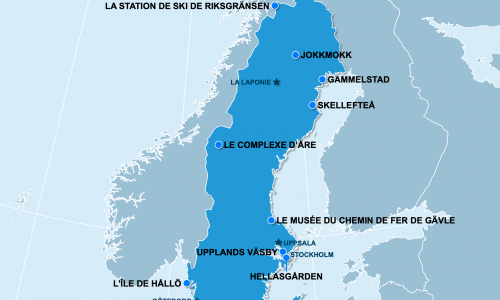 Carte Suède : hors des sentiers battus en Suède