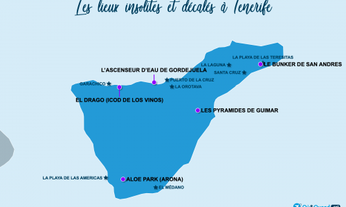 Carte Tenerife : Tenerife insolite