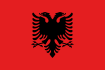 Drapeau de : Albanie