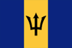 Drapeau de : Barbade