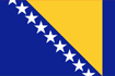 Drapeau de : Bosnie-Herzégovine