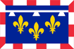 Drapeau de : Berry, Orléanais,  Touraine (Centre-Val de Loire)