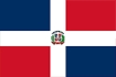 Drapeau de : République Dominicaine