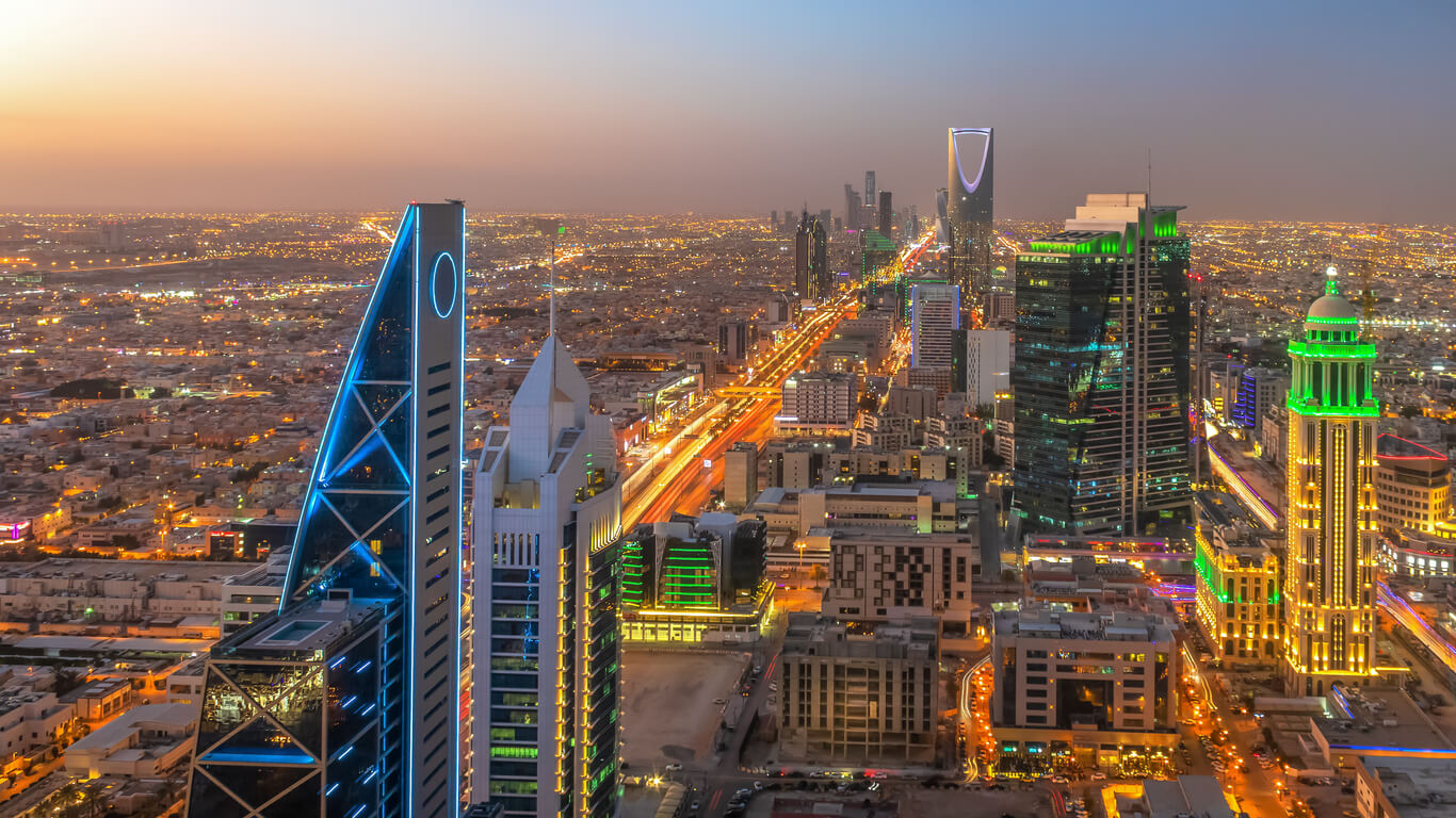 Ville futuriste en Arabie Saoudite