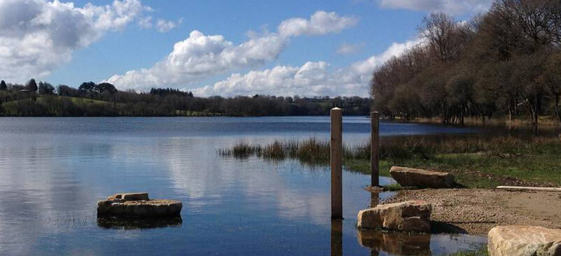 L'étang du Coronc (Glomel)