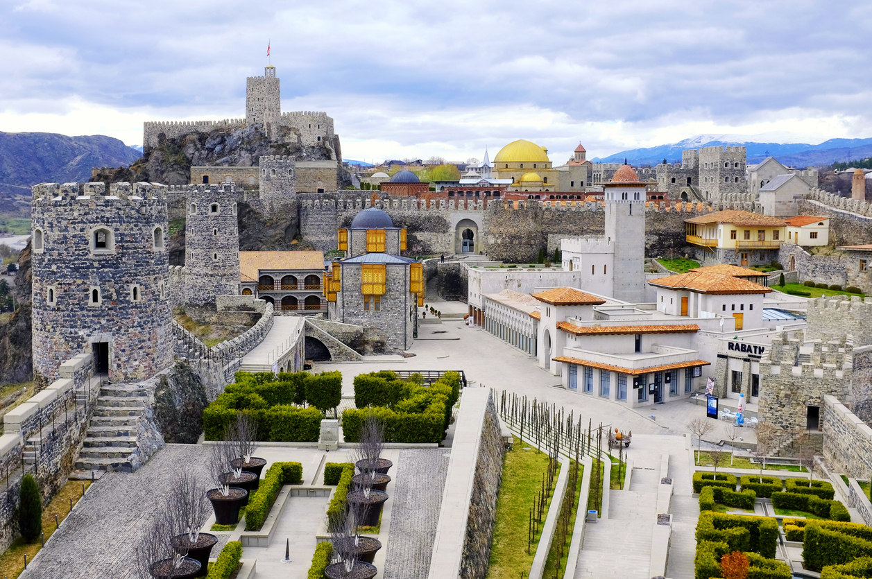 Le château de Rabati à Akhaltsikhé