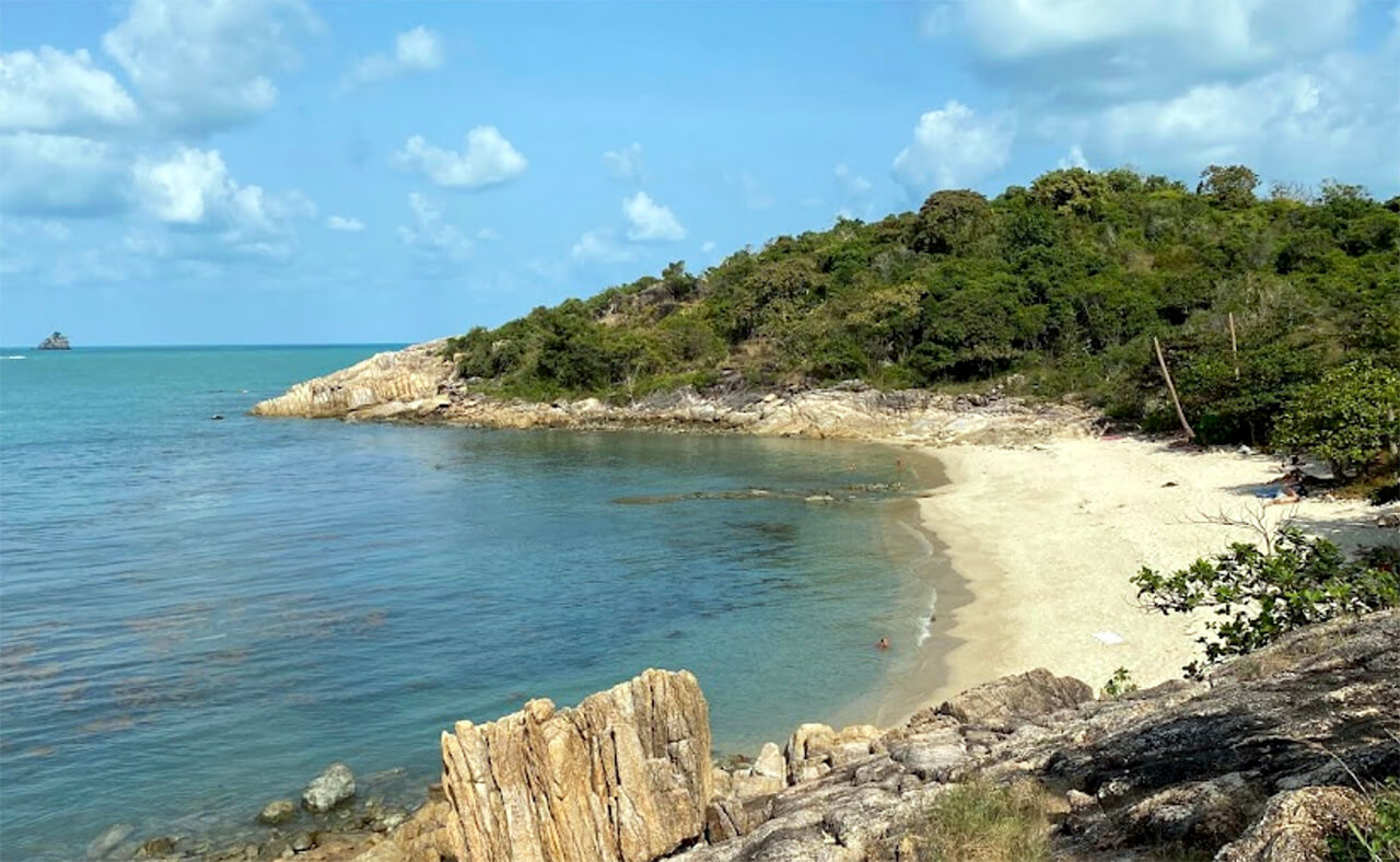 La plage naturiste de Bo Phut
