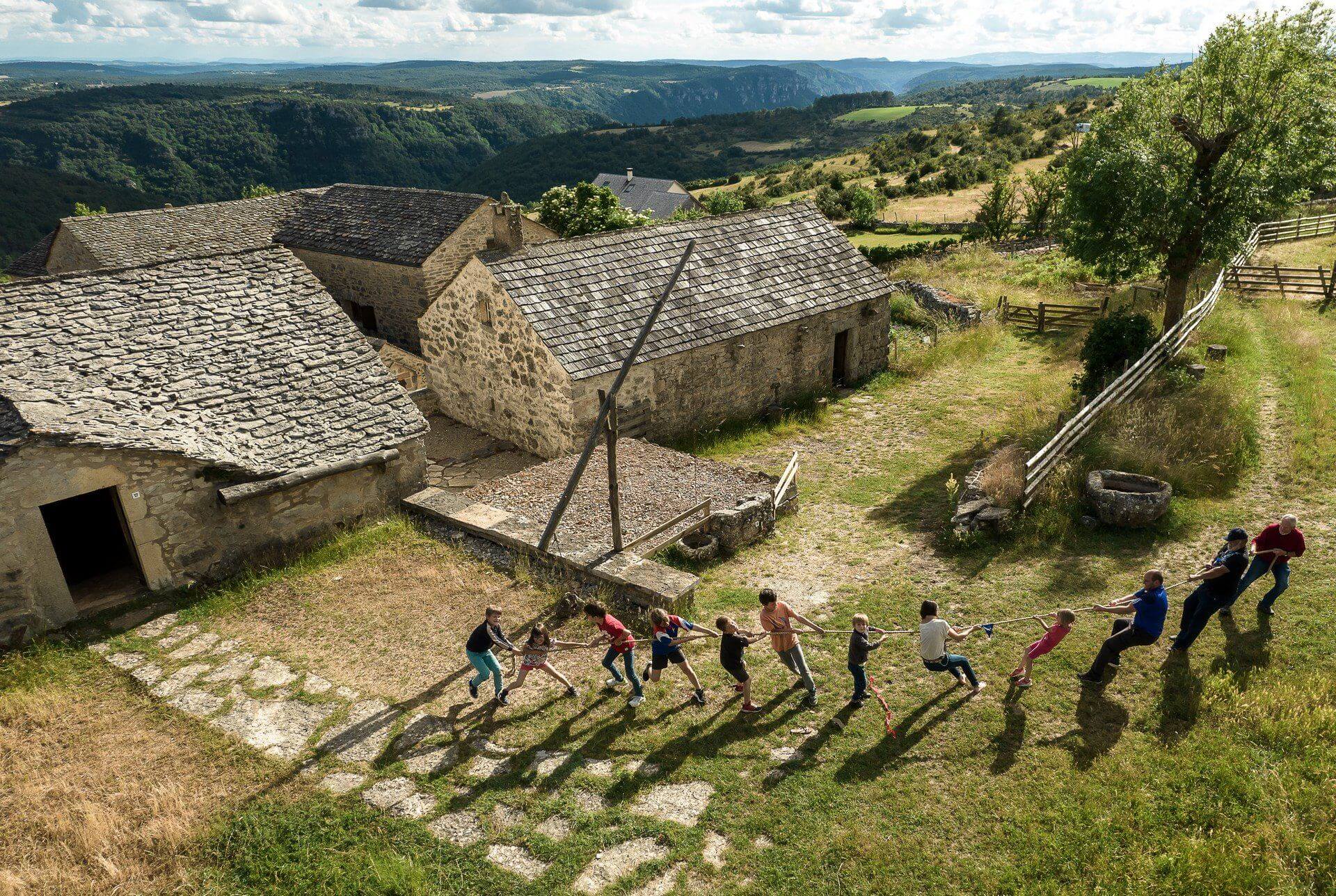 Ferme caussenarde d’autrefois