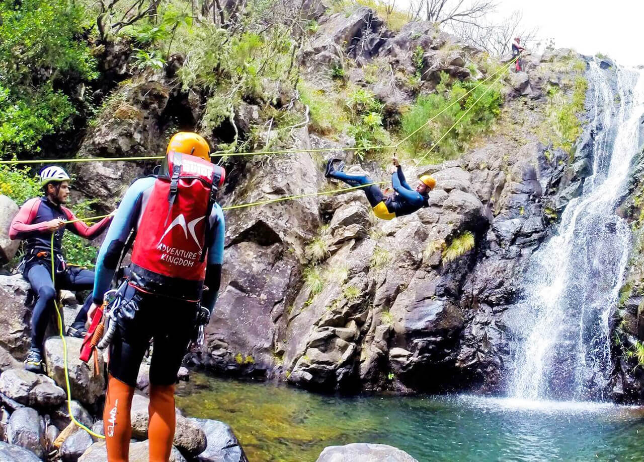 Faire du canyoning à Ribeira das Cales