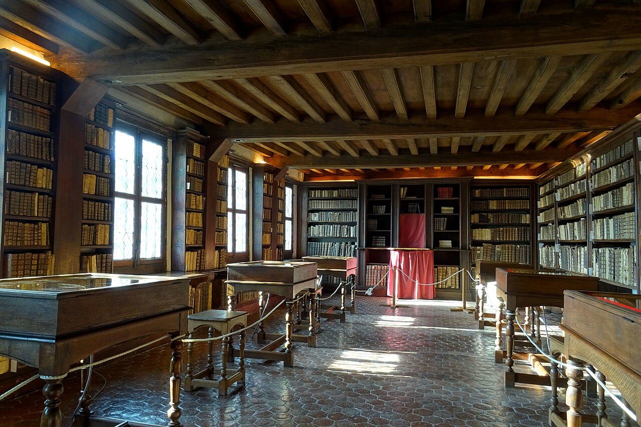 La bibliothèque du Chapitre à Noyon