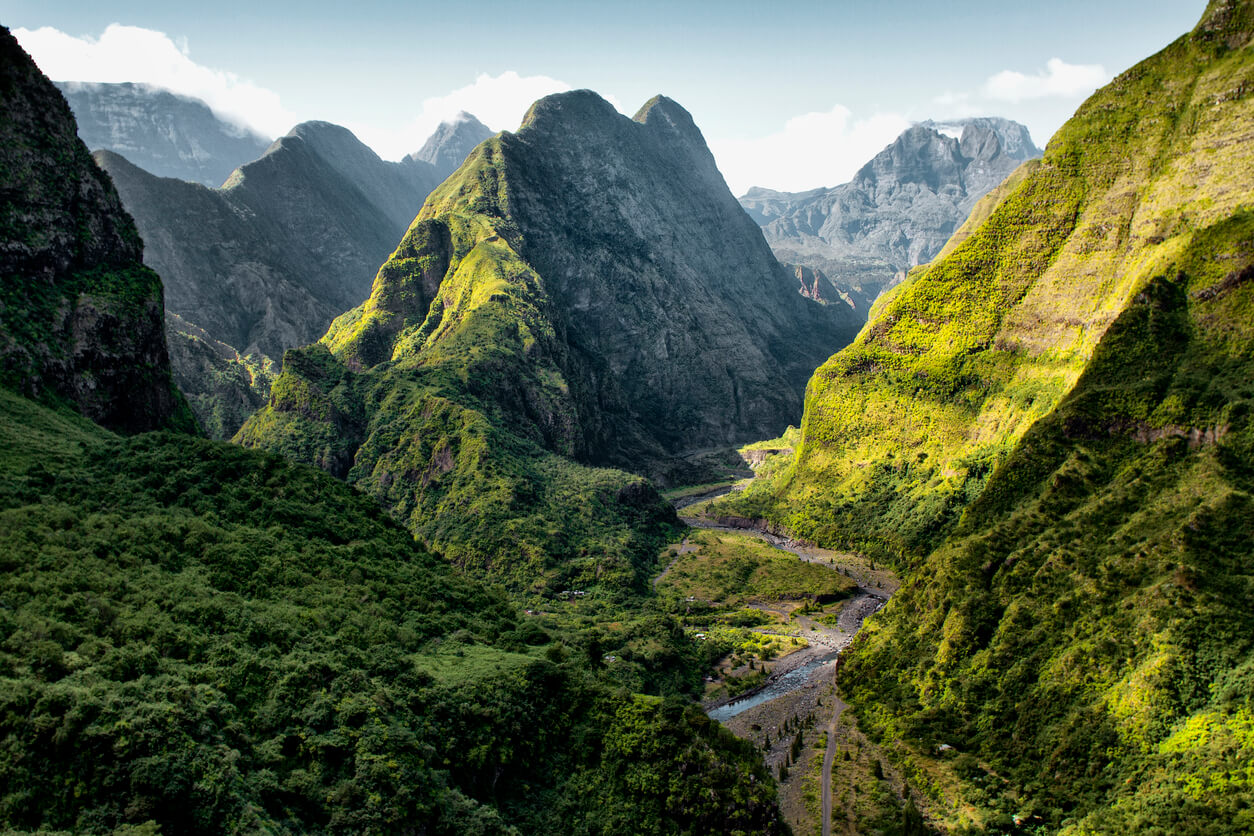 Les villes de l'ouest de la réunion