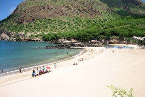 Cap-Vert : La plage de Tarrafal, au nord de Santiago