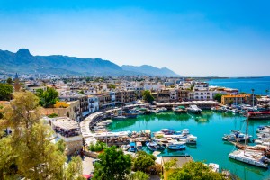 Chypre : Le port de Kyrenia
