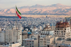 Iran : Vue aérienne sur Téhéran