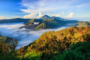 Java : Volcan Mont Bromo, Java Oriental, Surabuya