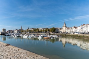 La Rochelle : Vue panoramique sur le port et le centre-ville de La Rochelle