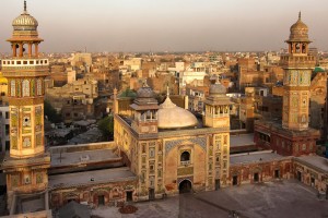 Lahore : Wazir Khan, la mosquée de Lahore, Pakistan