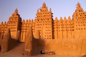 Mali : Grande mosquée de Loam à Djenne