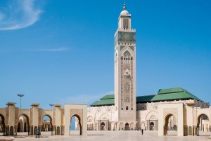 Maroc : La mosquée Hassan II à Casablanca
