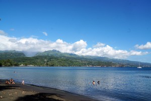 Tahiti : Plage de la Pointe Venus