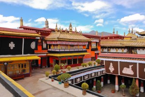 Tibet : Monastère de Jokhang à Lhassa