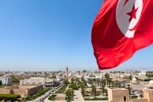 Tunisie : Vue panoramique sur les rues Monastir